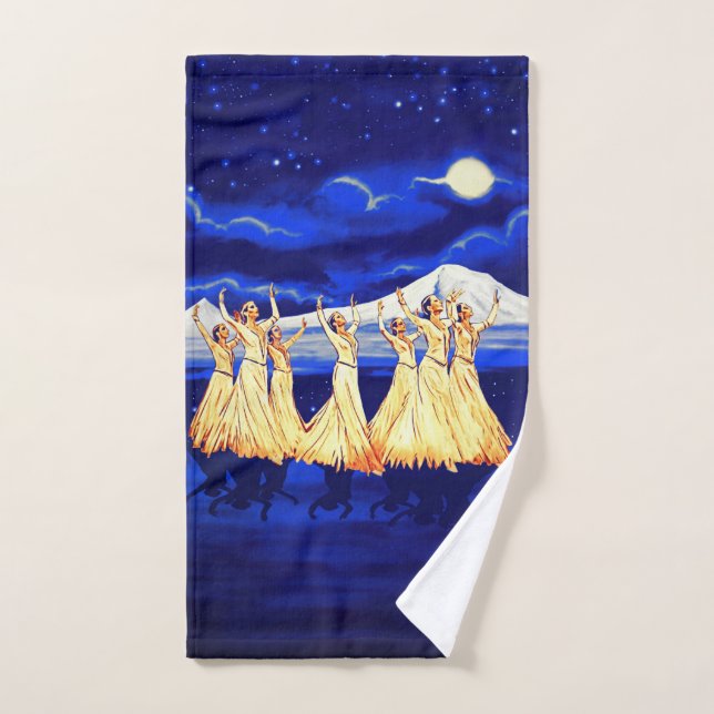 Armenian Dancers Towel (Hand Towel)