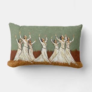 Armenian Dancing Throw Pillow