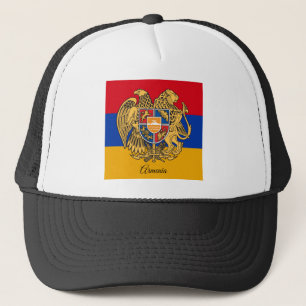 Armenian flag & Armenia - fashion, travel /sports  Trucker Hat