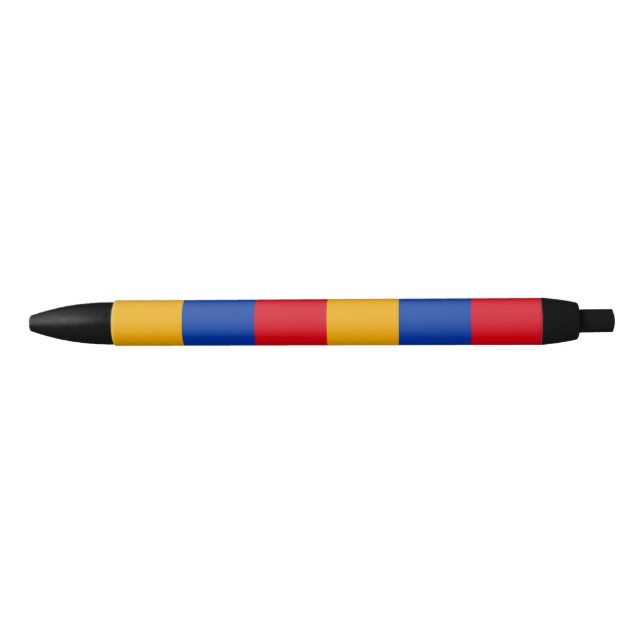 Armenian flag black ink pen (Front)
