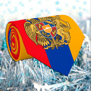 Armenian Flag & business Armenia, travel /sports Tie
