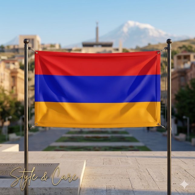 Armenian Flag Celebration Party Event Décor Banner (Armenian Flag Celebration Party Event Décor Banner)