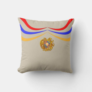 Armenian Flag Cushion