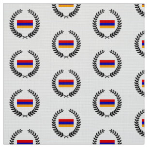 Armenian Flag Fabric