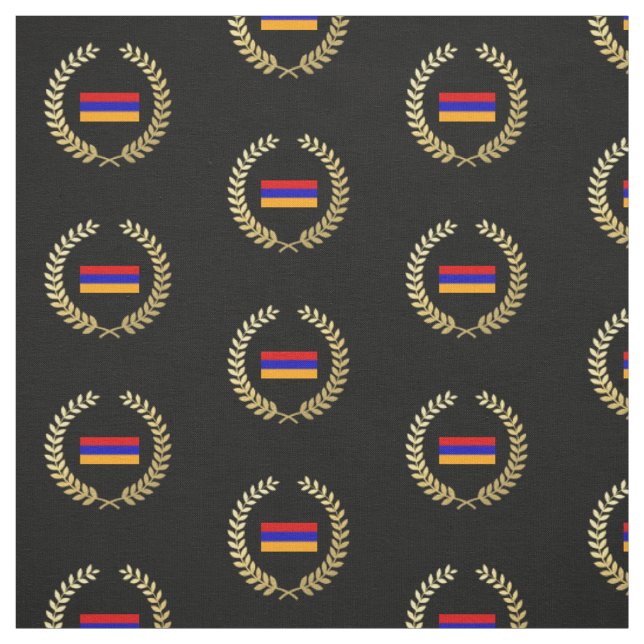 Armenian Flag Fabric (Swatch)
