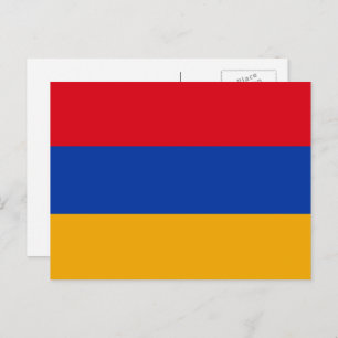 Armenian Flag, Flag of Armenia Postcard