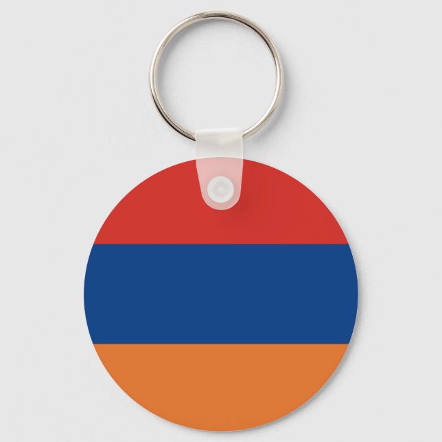 Armenian Flag Key Ring (Front)
