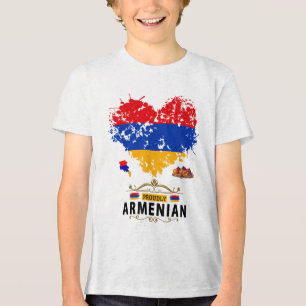 Armenian Flag Outfit Idea For Kids Republic Of Arm Tri-Blend Shirt