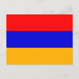 Armenian Flag Postcard
