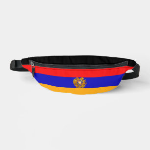 Armenian Flag Print Cut Sew Bag