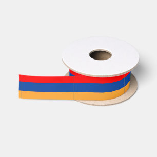 Armenian flag Satin Ribbon