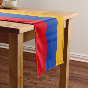 Armenian flag & Sport fan house decor /Armenia tri Short Table Runner