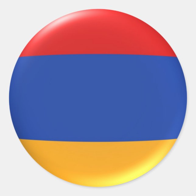 armenian flag sticker (Front)