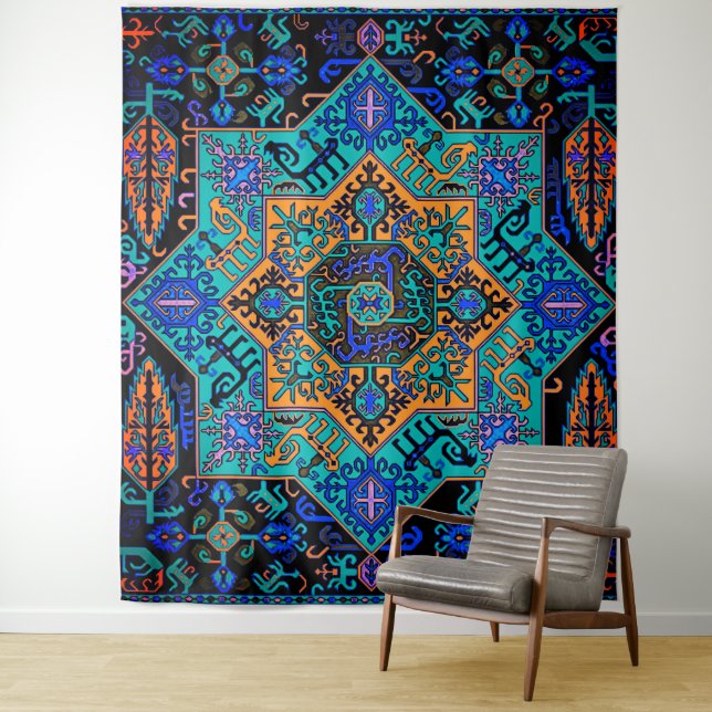 Armenian Folk Art Tapestry (In Situ)