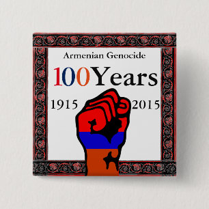 Armenian Genocide Button