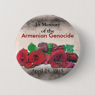 Armenian Genocide Button