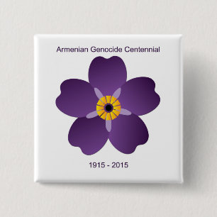 Armenian Genocide Centennial Emblem 15 Cm Square Badge