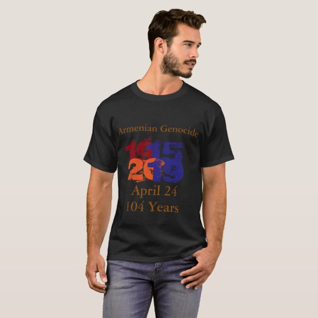 Armenian Genocide T-Shirt (Front Full)