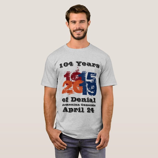Armenian Genocide T-Shirt (Front Full)