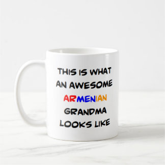 armenian grandma, awesome coffee mug