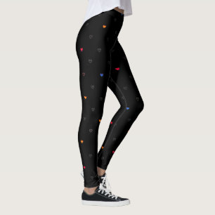 Armenian Heart Pattern Leggings