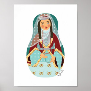 Armenian Matryoshka Poster