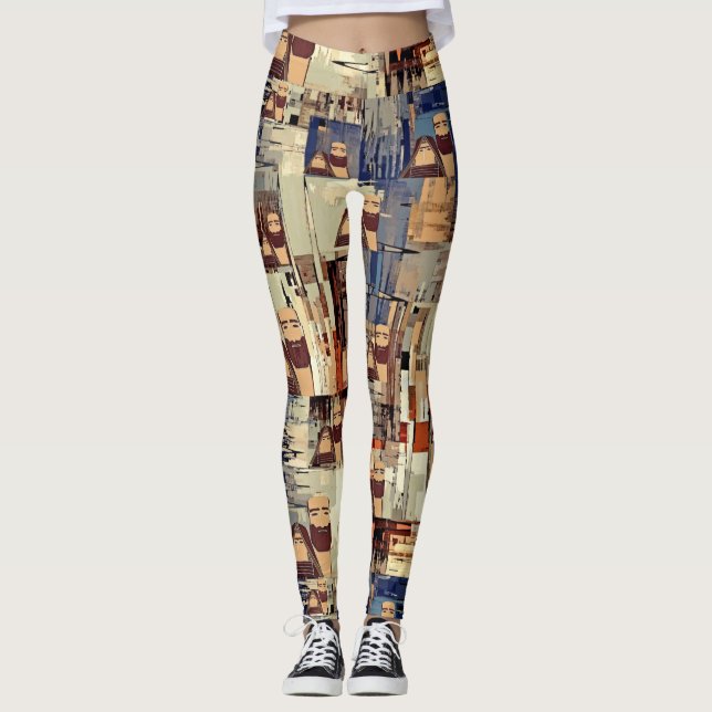 Armenian Papik mamik Leggings (Front)