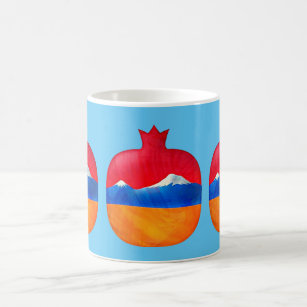 Armenian Pomegranate Flag Mug
