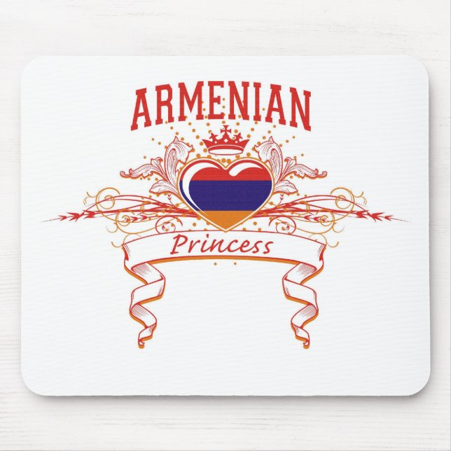 Armenian Princess Mouse Mat (Front)