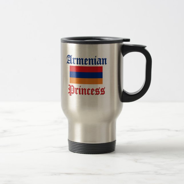 Armenian Princess Travel Mug (Right)