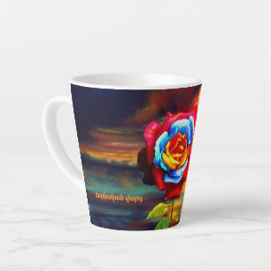 Armenian Rose Latte Mug