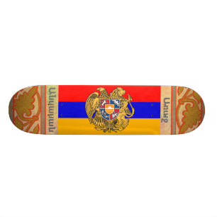 Armenian Saying Skateboard
