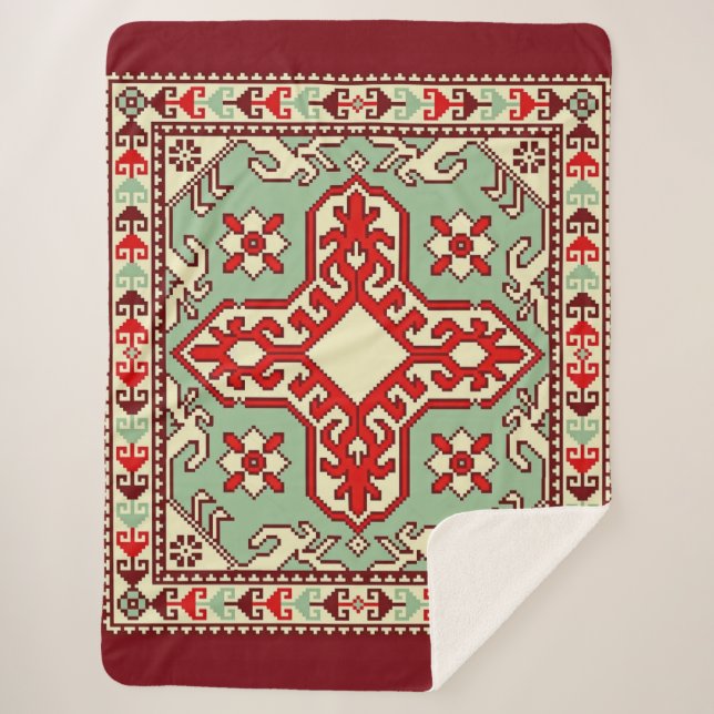 Armenian Sherpa Blanket (Front)