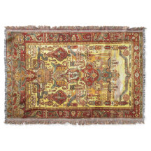Armenian Tapestry Rug / Throw Blanket