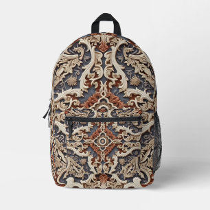 Armenian Whispers" Printed Backpack