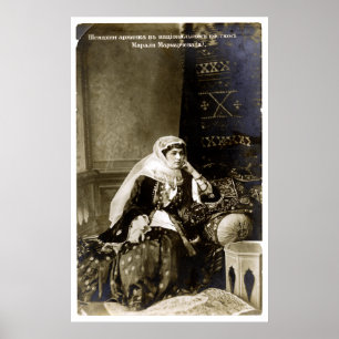 Armenian Woman Traditional Dress, circa 1800's Poster