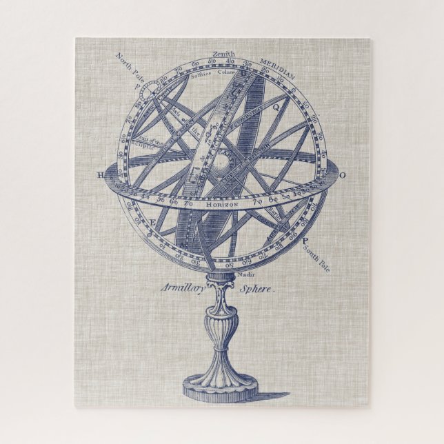 Armillary Sphere Diagram Jigsaw Puzzle (Vertical)