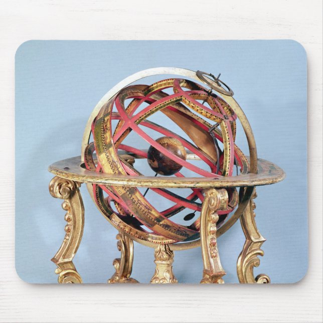 Armillary sphere mouse mat (Front)