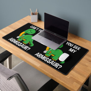 Armissaur Broken Bones Arm Injury Dinosaur Recover Desk Mat