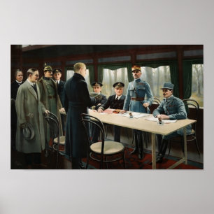 Armistice of 11 November 1918 - WWI Poster