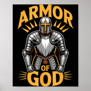 Armor Of God Ephesians 6 Christian Warrior Faith S Poster