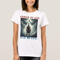 Armor of God Fear No Evil Christian Design