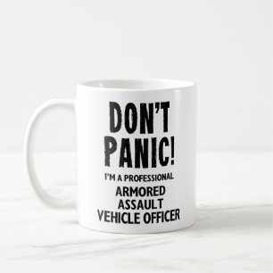 Armored Assault Vehicle Officer Coffee Mug