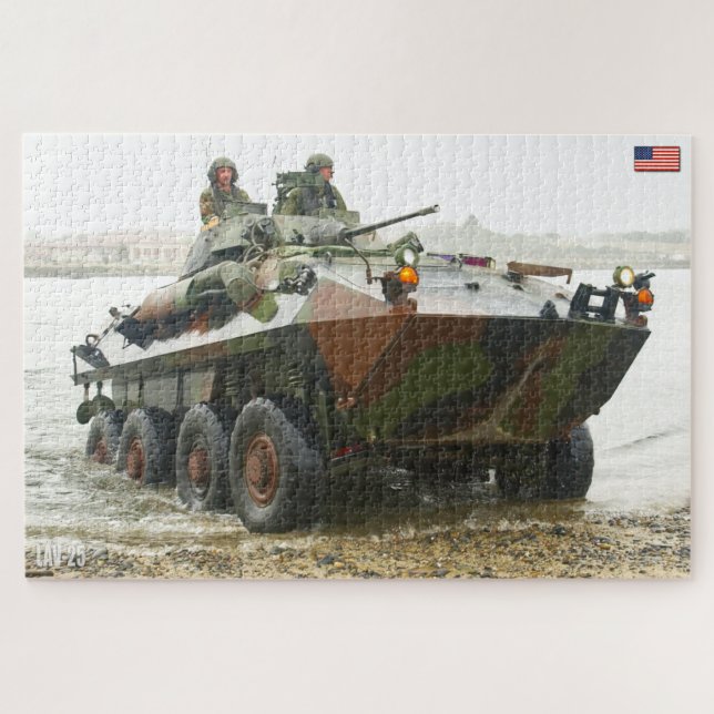 ARMORED PERSONNEL CARRIER – LAV-25 (20x30 inch) Jigsaw Puzzle (Horizontal)