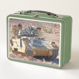 ARMORED PERSONNEL CARRIER - M2 Bradley Metal Lunch Box
