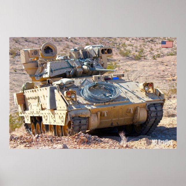 ARMORED PERSONNEL CARRIER - M2 Bradley Poster (Front)