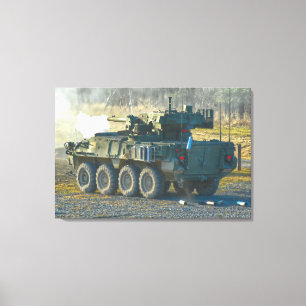 ARMORED PERSONNEL CARRIER - Stryker 24x36 Canvas Print
