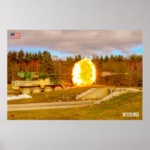 ARMORED PERSONNEL CARRIER - Stryker Poster