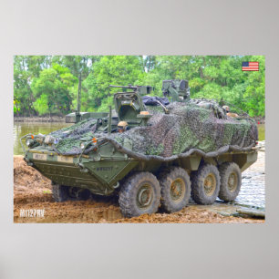 ARMORED PERSONNEL CARRIER - Stryker Poster