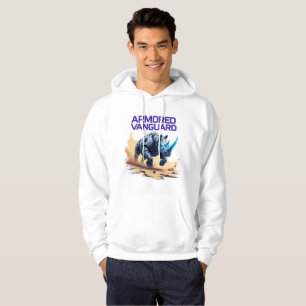 Armored Vanguard - Robotic Rhino Hoodie